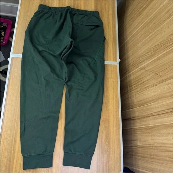 Mens Nike Dark Green Joggers - Picture 3 of 4